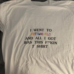 Astroworld t-shirt size M